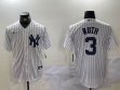 Nike New York Yankees #3 Babe Ruth white majestic baseball Jersey 03