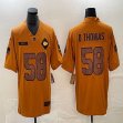 Nike Kansas City Chiefs #58 Derrick Thomas 2023 Brown Salute To Service Limited Jerseys