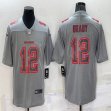 Nike Tampa Bay Buccaneers #12 Tom Brady gray color Rush Limited Jersey 01