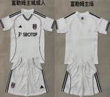 2025-2026 Fulham club white soccer jerseys home
