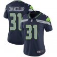 Women Seattle Seahawks #31 Kam Chancellor blue Color Rush Limited Jersey