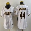 Youth Nike San Diego Padres #44 Joe Musgrove white majestic baseball jerseys city version -BD