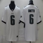 Nike Philadelphia Eagles #6 DeVonta Smith white Color Rush Limited Jersey-BD