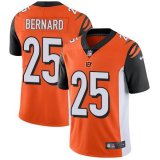 Nike Cincinnati Bengals #25 Giovani Bernard orange Color Rush Limited Jersey