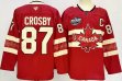 Canada #87 Sidney Crosby red hockey jerseys