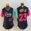 Youth Nike San Diego Padres #23 Fernando Tatis Jr black majestic mlb Jerseys city version