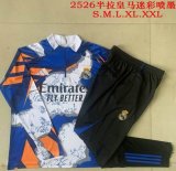 2025-2026 Real Madrid Club Club camo black soccer uniforms with Long Trousers B2571