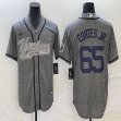 Nike New York Yankees #65 Nestor Cortes Jr Hemp grey majestic baseball Jersey Joint name