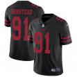 San Francisco 49ers #91 Armstead nike black Color Rush Limited Jersey