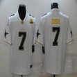 Nike Dallas Cowboys #7 Trevon Diggs white throwback Color Rush Limited Jersey