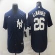 Nike New York Yankees #26 DJ LeMahieu dark blue majestic baseball jerseys