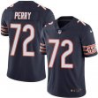 Nike Chicago Bears #72 Perry dark blue Color Rush Limited Jerseys