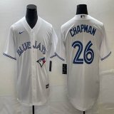 Nike Toronto Blue Jays #26 Chapman white majestic baseball Jerseys