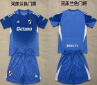 2025-2026 Marseille club blue kid soccer jerseys home