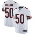 Nike Chicago Bears #50 Freeman white Color Rush Limited Jersey