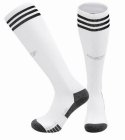 2025-2026 Real Madrid club white soccer socks home