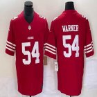 Nike San Francisco 49ers #54 Fred Warner red Nike Vapor F.U.S.E. Limited Jersey