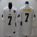 Nike San Francisco 49ers #7 Colin Kaepernick white throwback Color Rush Limited Jersey 75th