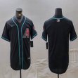 Nike Arizona Diamondbacks Blank Black Majestic Baseball Jersey-BD 01