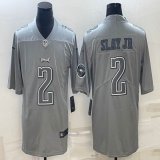 Nike Philadelphia Eagles #2 Darius Slay Jr. gray Color Rush Limited Jersey 01