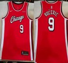 Nike Chicago Bulls #9 Vucevic red basketball jerseys-XD
