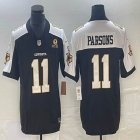 Nike Dallas Cowboys #11 Micah Parsons blue white Color Rush Limited Jersey 04
