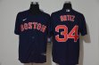 Nike Boston Red Sox 34 David Ortiz dark blue majestic baseball Jersey