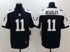 Dallas Cowboys #11 Cole Beasley Nike blue white Color Rush Limited Jersey