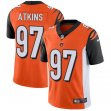 Nike Cincinnati Bengals #97 Geno Atkins orange Color Rush Limited Jersey