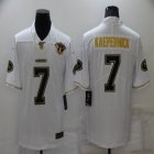 Nike San Francisco 49ers #7 Colin Kaepernick white throwback Color Rush Limited Jersey 75th