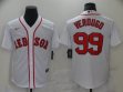 Nike Boston Red Sox #99 Alex Verdugo white majestic baseball jerseys-BD