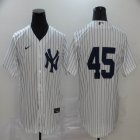 Nike Nike New York Yankees #45 Luke Voit White majestic baseball Jersey