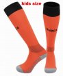 2025-2026 Barcelona Club orange kid soccer socks second away