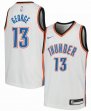 Oklahoma City Thunder #13 Ousmane-Dieng white nba jerseys Hot press font