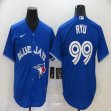 Nike Toronto Blue Jays #99 Hyun-Jin Ryu blue majestic baseball jersey