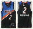 Oklahoma City Thunder Shai Gilgeous-Alexander black basketball jerseys-HL