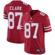 San Francisco 49ers #87 Clark nike red Color Rush Limited Jersey