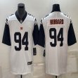 Nike Cincinnati Bengals #94 Sam Hubbard white black Color Rush Limited Jersey-BD