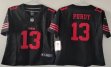 Women San Francisco 49ers 13# Brock Purdy black Nike Vapor F.U.S.E. Limited Jersey