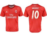 2018-2019 Real Madrid second thailand version #10 MODRIC red soccer jerseys away