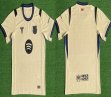 2025-2026 Barcelona club thailand version white blue soccer jerseys away