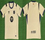 2025-2026 Barcelona club thailand version white blue soccer jerseys away