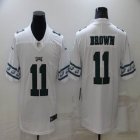 Philadelphia Eagles #11 Carson A.J. Brown white Color Rush Limited Jersey-BD 01