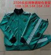 2025-2026 Liverpool Club green kid Soccer jackets with Long Trousers E25200