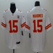 Nike Kansas City Chiefs #15 Patrick Mahomes white Color Rush Limited Jerseys