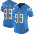 Women San Diego Chargers #99 Joey Bosa Nike blue Color Rush Limited Jersey