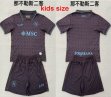 2025-2026 Napoli club purple kid soccer jerseys second away