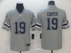 Nike Cowboys #19 Amari Cooper Gray Color Rush Limited Jersey Inverted version