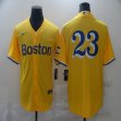 Nike Boston Red Sox #23 Yellow majestic baseball jerseys-BD