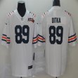 Nike Chicago Bears #89 Mike Ditka white Color Rush Limited Jerseys 100th patch